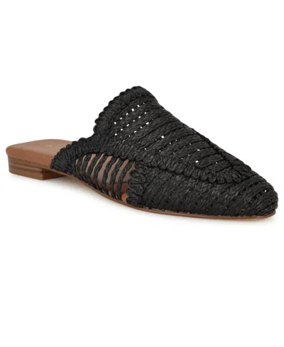 Nine West Women's Campton Casual Slip-on Mules In Black