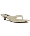Nine West Cassa Sandal In Gray