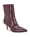 Nine West Charma Bootie In Red