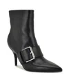 Nine West Colin Pointed Toe Bootie In Black