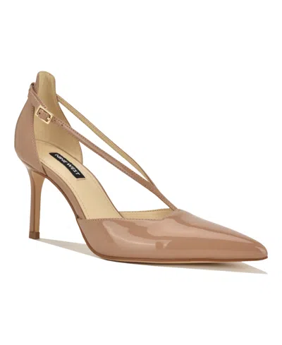 NINE WEST WOMEN'S COLLAE STRAPPY STILETTO PUMPS
