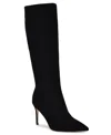 Nine West Women's Richy Tall Stiletto Boots In Black