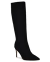 Nine West Women's Richy Tall Stiletto Boots In Black