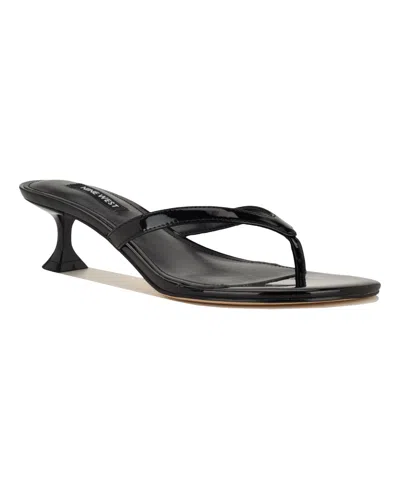 Nine West Women's Cruise Slip-on Dress Sandals In Black