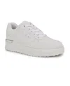 Nine West Cuddly Platform Sneaker In White