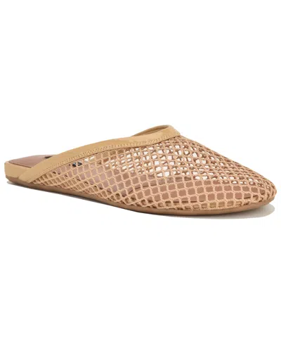 Nine West Women's Daniela Mesh Mules Flats In Brown