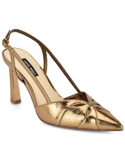 NINE WEST WOMEN'S DARELLA CUTOUT SLINGBACK DRESS PUMPS