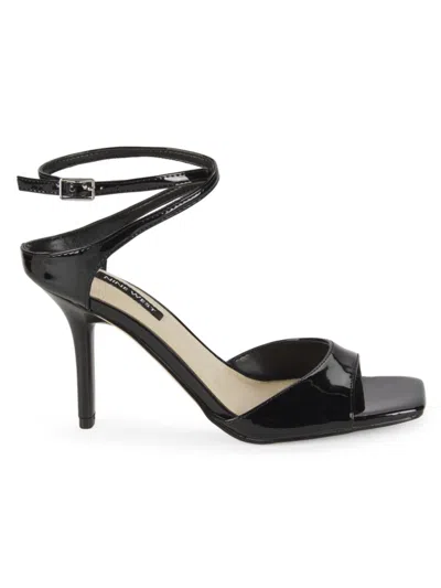 Nine West Women's Devan 90mm Open Toe Sandals In Black