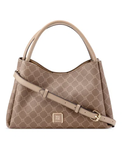 Nine West Women's Dorsey Satchel Bag In Brown