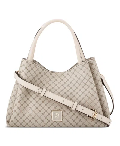 Nine West Women's Dorsey Satchel Bag In Beige