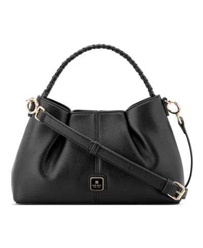 Nine West Women's Dorsey Satchel Bag In Black