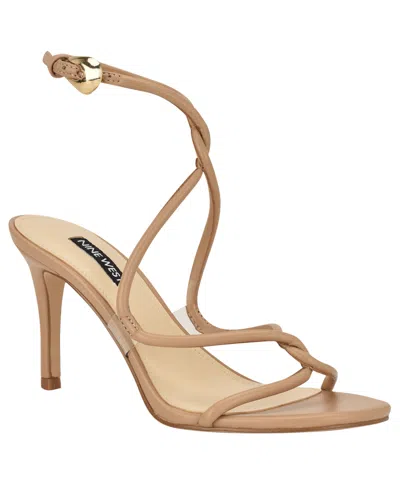 Nine West Emerila Ankle Strap Sandal In Neutral