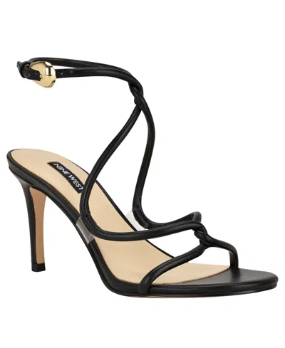 Nine West Emerila Ankle Strap Sandal In Black