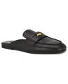 Nine West Evans Penny Loafer Mule In Black
