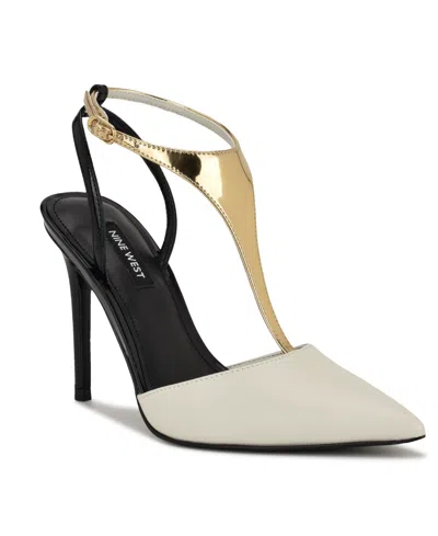 Nine West Women's Fiesta T-strap Stiletto Pumps