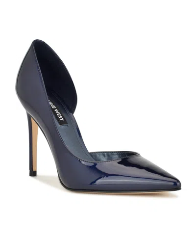 Nine West Women's Folowe D'orsay Stiletto Pumps In Blue