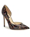 Nine West Women's Folowe D'orsay Stiletto Pumps In Brown