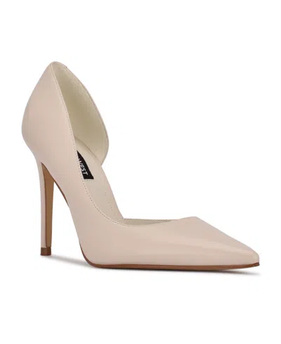 Nine West Women's Folowe D'orsay Stiletto Pumps In White