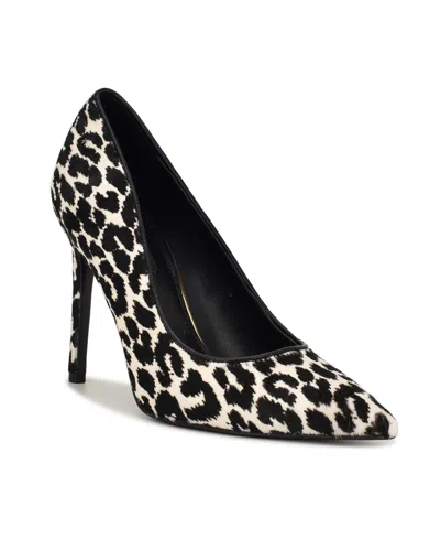Nine West Women's Fresh Slip-on Stiletto Pumps In Animal Print