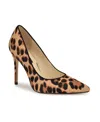 Nine West Arlene Pointed Toe Pump In Leopard