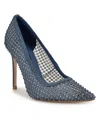 NINE WEST WOMEN'S FRESH EMBELLISHED STILETTO PUMPS