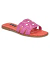 Nine West Women's Geena Cutout Flat Slip-on Sandals