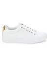 Nine West Women's Givens Quilted Platform Sneakers In White