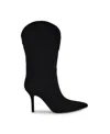 Nine West Grasy Western Boot In Black