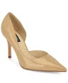 Nine West Women's Grezza D'orsay Pointed Toe Dress Pumps In Neutral