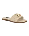 Nine West Griyen Studded Slide Sandal In White