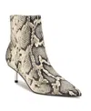 Nine West Women's Hamesa Pointy Toe Kitten Heel Booties In Multi