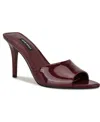 Nine West Women's Hather Slip-on Stiletto Sandals In Red