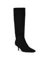 Nine West Women's Havier Wide Calf Kitten Heel Dress Boots In Multi
