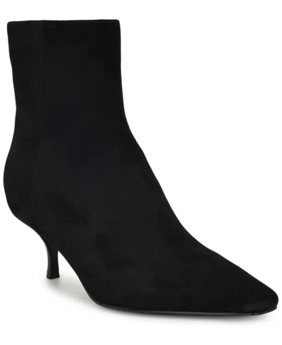 NINE WEST WOMEN'S HERMENA KITTEN HEEL DRESS BOOTIES
