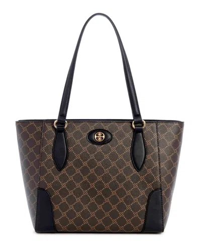 Nine West Women's Innes Small Tote Bag In Brown Black