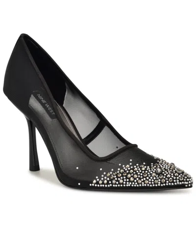 Nine West Women's Jamiey Slip-on Stiletto Pumps In Black