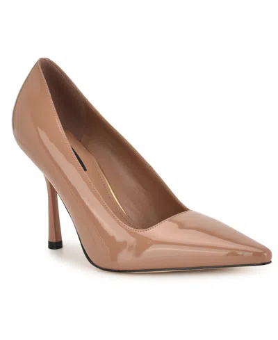 Nine West Women's Jamiey Slip-on Stiletto Pumps In Brown