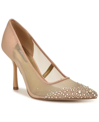 Nine West Women's Jamiey Slip-on Stiletto Pumps In Brown