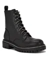 Nine West Jarret Lug Sole Boot In Black