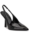 Nine West Women's Kates Pointy Toe Dress Slingback Pumps In Black