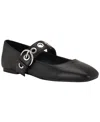Nine West Kebba Mary Jane Flat In Black