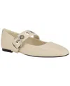 Nine West Kebba Mary Jane Flat In Neutral