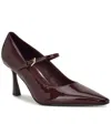 Nine West Jinnie Pointed Toe Pump In Burgundy