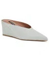Nine West Lanah Wedge Pump In Neutral