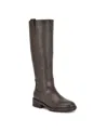 Nine West Women's Leigha Tall Block Heel Riding Boots In Brown