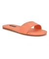 Nine West Lolipop Slide Sandal In Orange