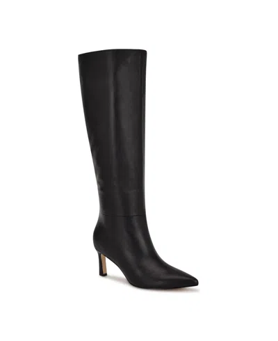 NINE WEST WOMEN'S LORTHEY TALL STILETTO DRESS BOOTS