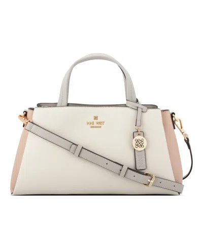 Nine West Women's Luela Satchel Bag In Neutral