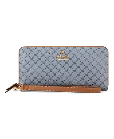 Nine West Women's Luela Zip Around Wristlet