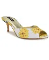 Nine West Luvlie Kitten Heel Slide Sandal